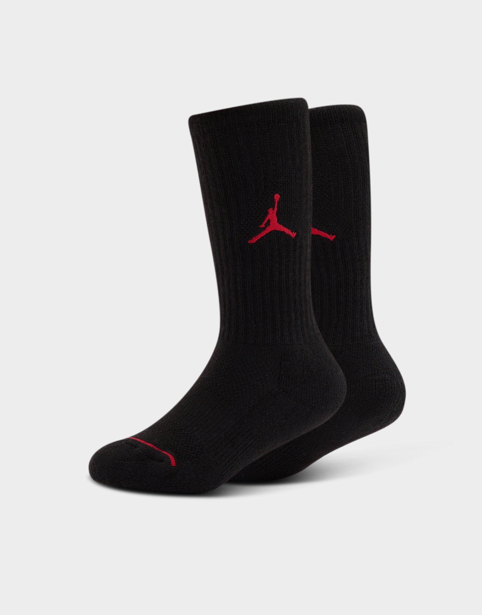Jordan Lot de 3 paires de chaussettes Crew Junior