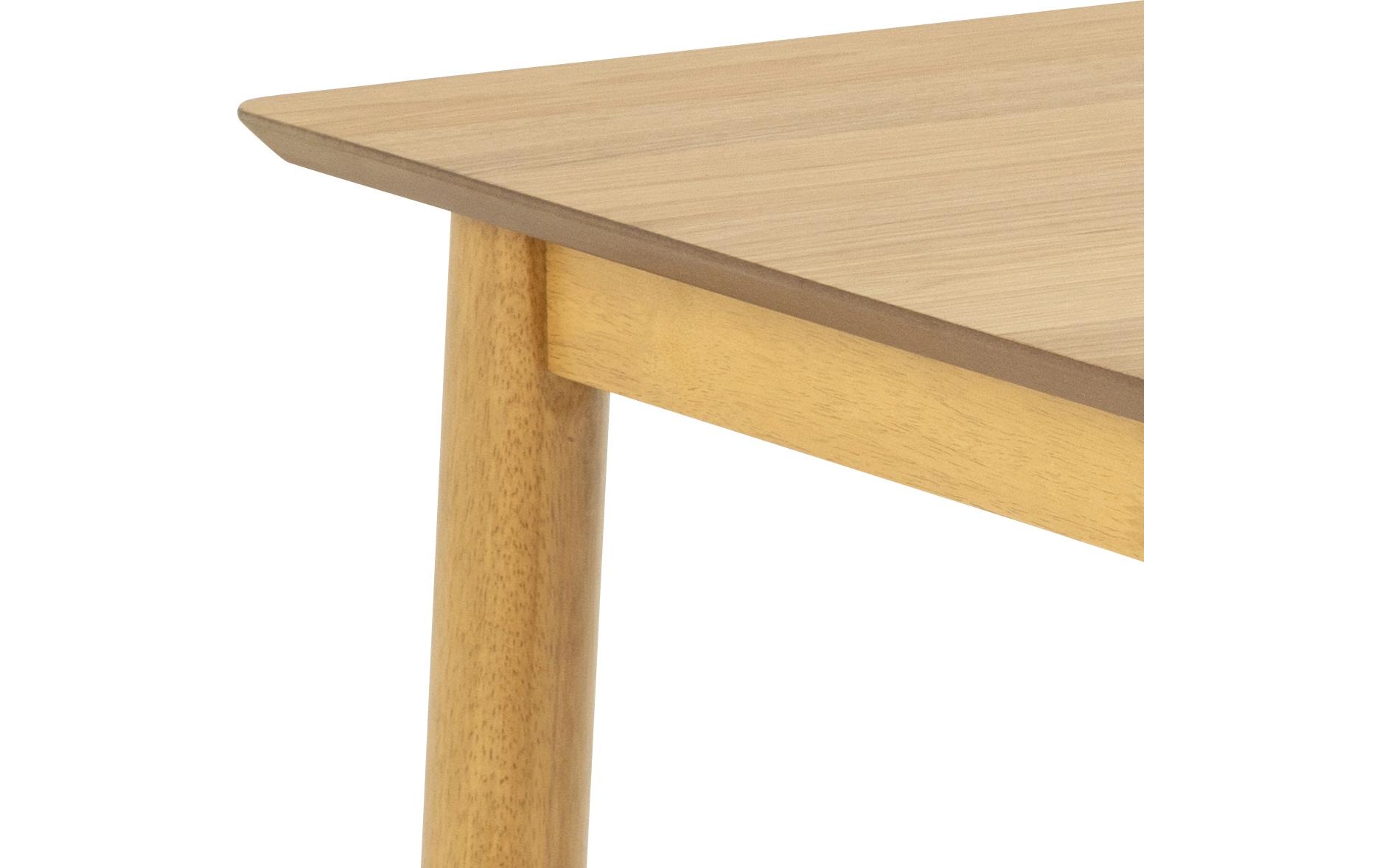 Tisch Barlow 120 x 74.8 cm, Hellbraun<br>Esstisch mit skandinavischer und zeitgenössischer Ästhetik