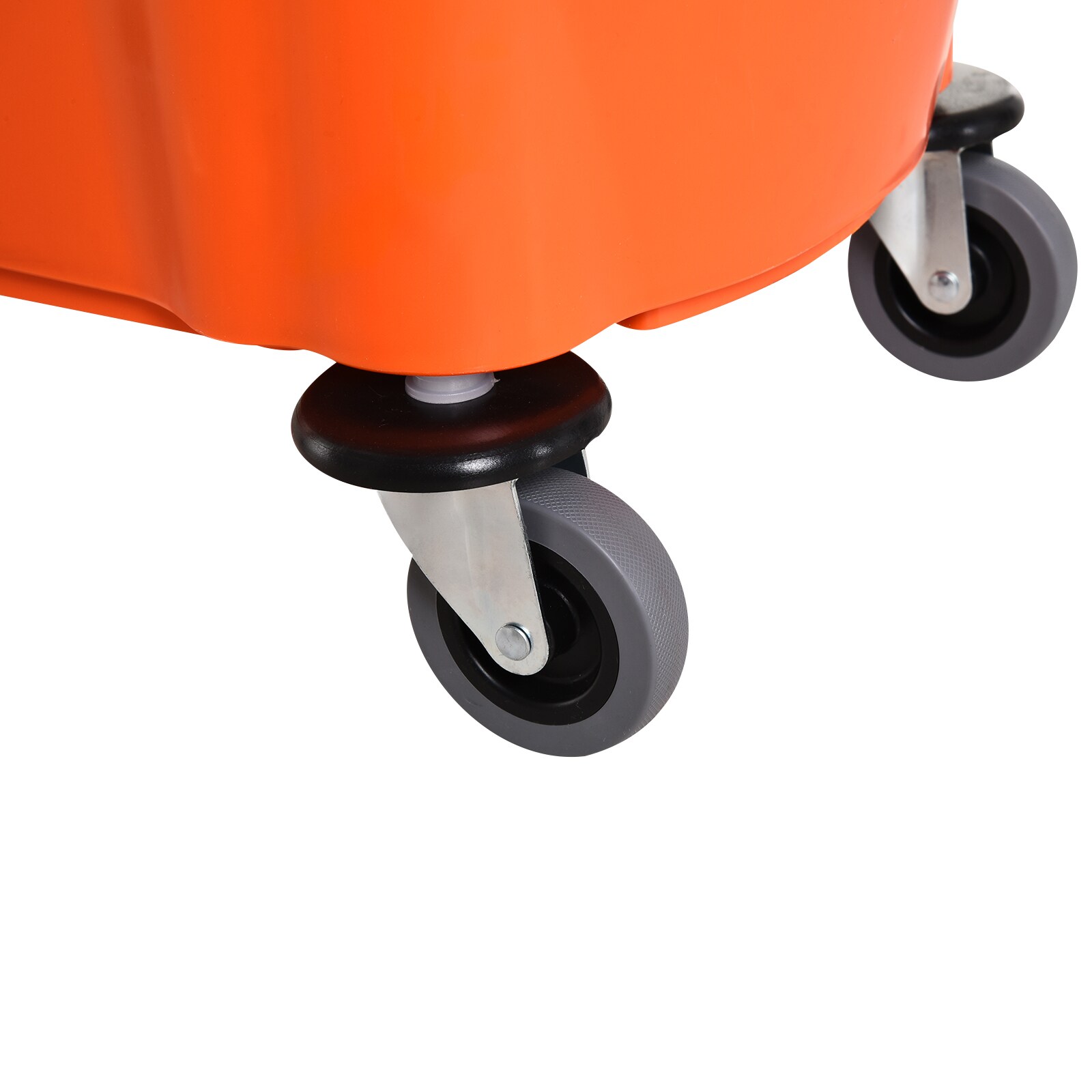HOMCOM Putzwagen mit Auswringvorrichtung 54 x 41 x 91,5 cm (LxBxH)