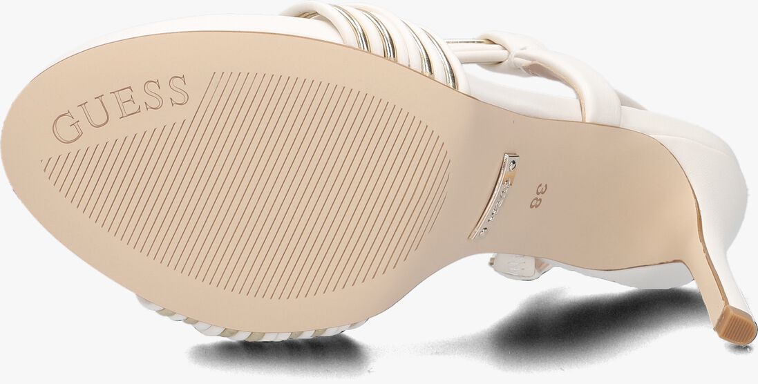 GUESS witte guess sandalen faize