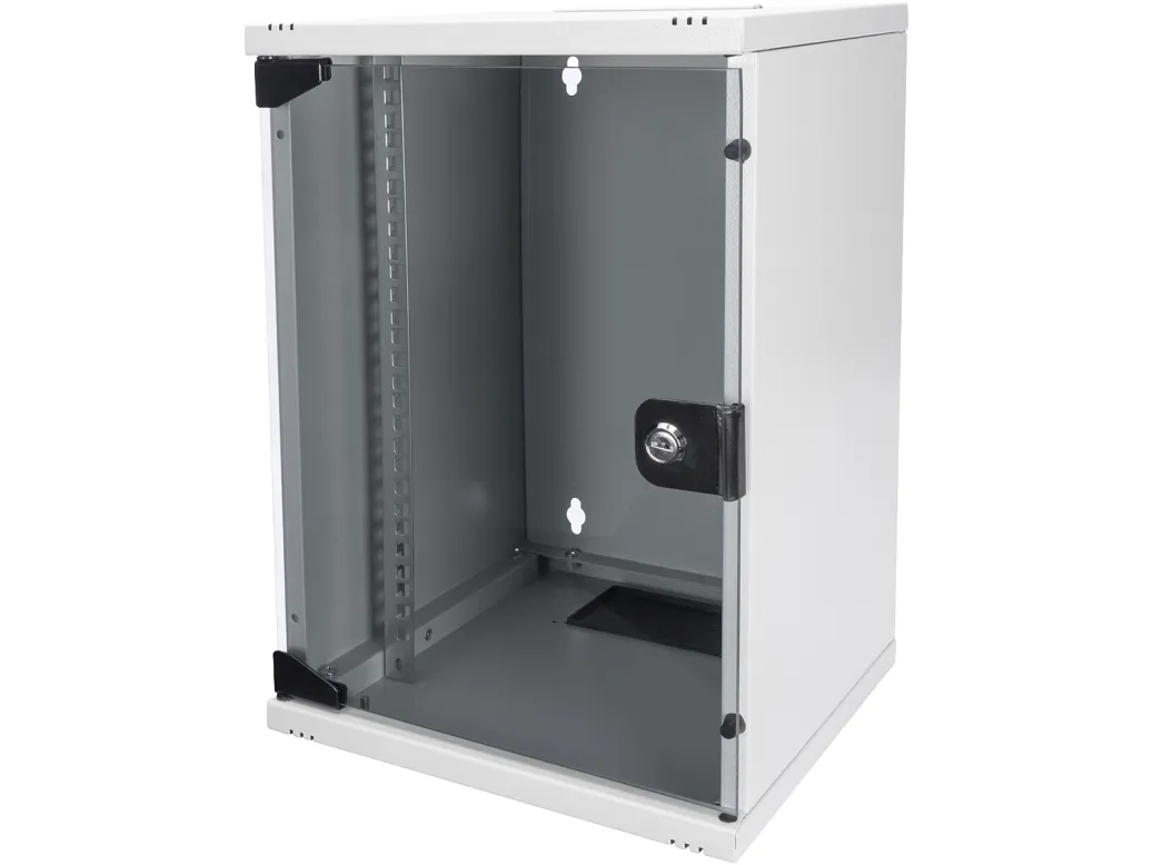 Digitus DN-10-09U - Kabinet - vægmonterbar - lysegrå, RAL 7035 - 9U - 10