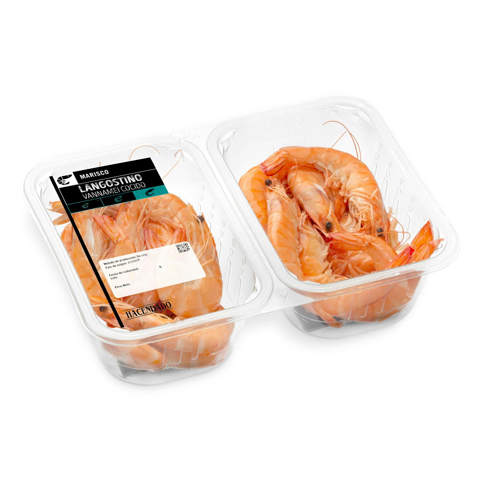Crevettes cuites