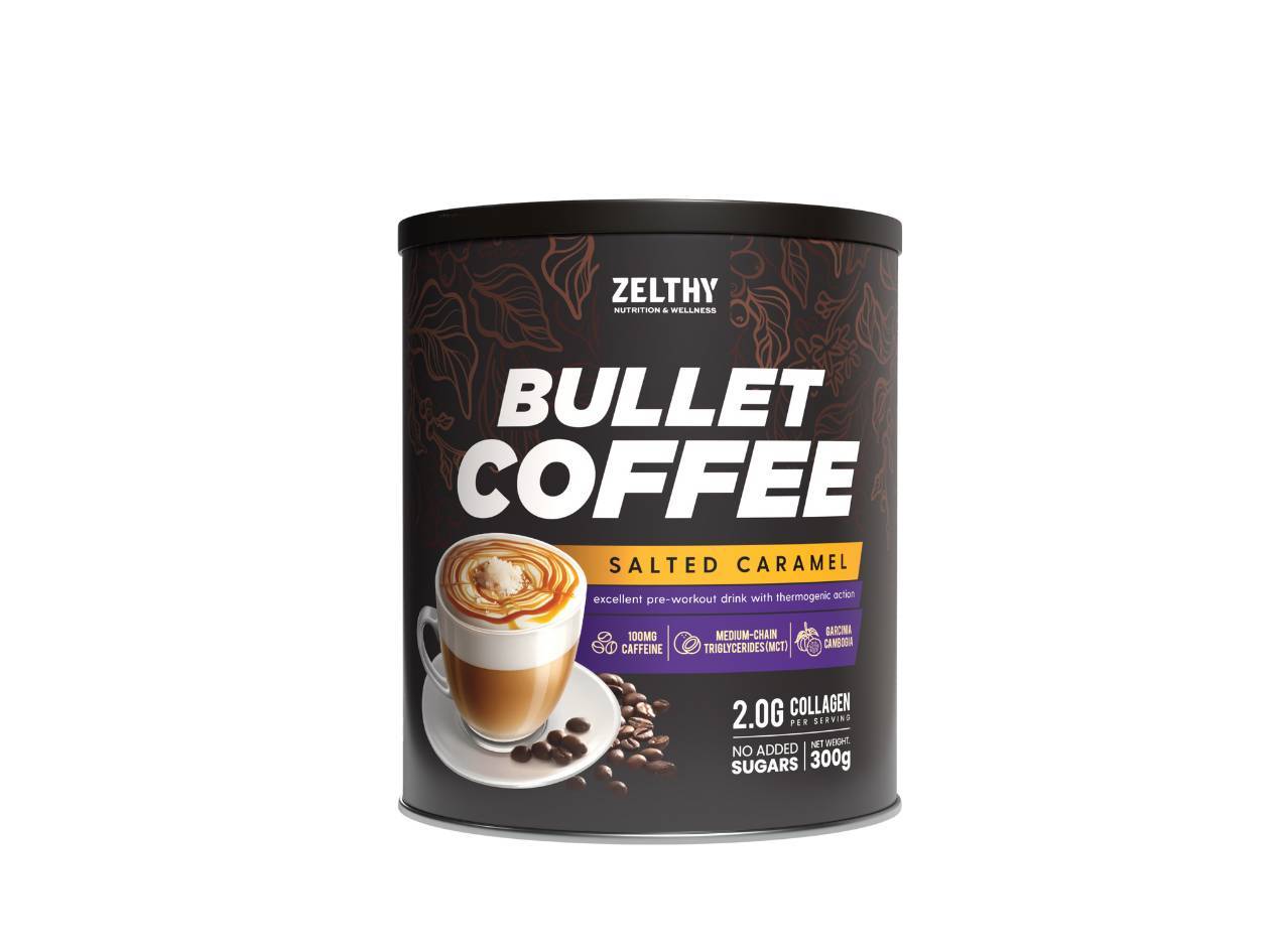 BULLET COFFEE ZELTHY CARAMELO SALGADO 300GR
