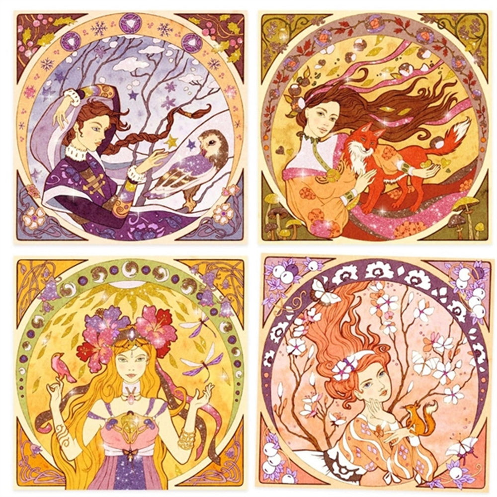 Køb Djeco Kreativ Æske - Glitter Divine