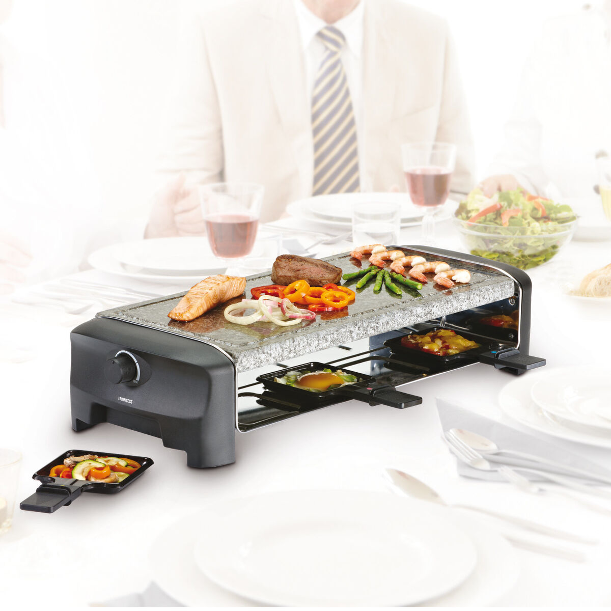 Raclette 8 Stone Grill Party