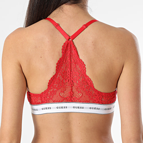 Soutien-Gorge Femme O97C02 Rouge