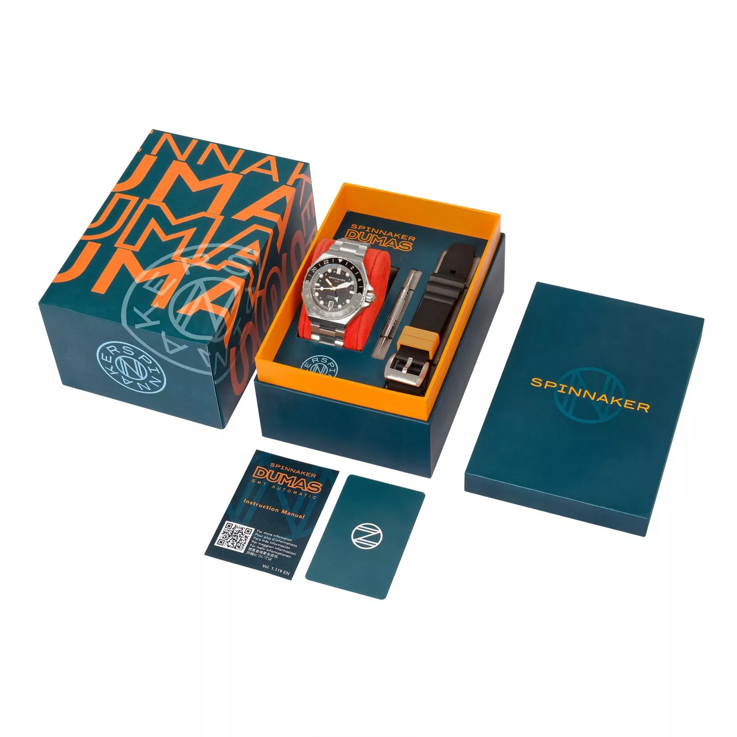 Spinnaker Dumas GMT SP-5119-11