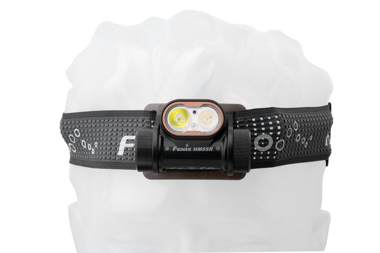 Fenix HM55R oplaadbare hoofdlamp, 1200 lumen, Black