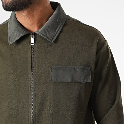 Ensemble Veste Jogging KL-2031 Vert Kaki