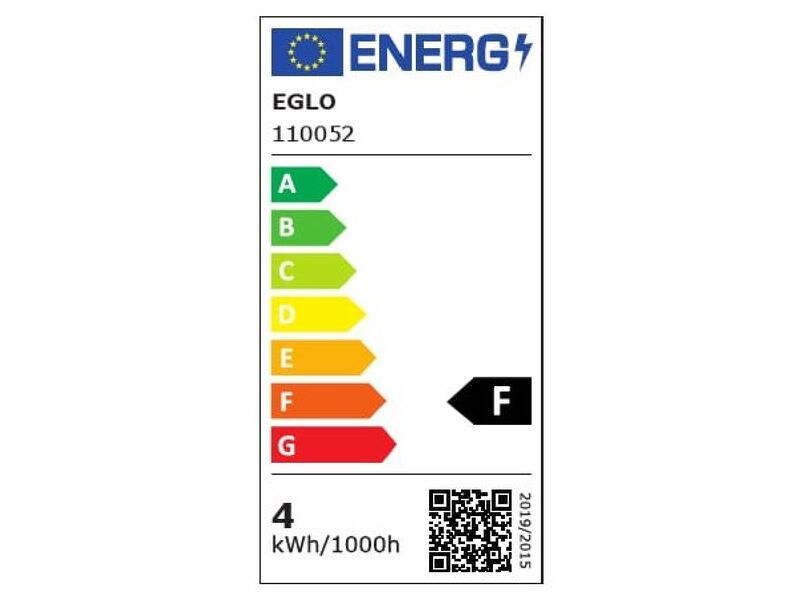 EGLO Leuchten Lampe 4 W E27 Warmweiss Filament LED-Glühbirne in antikem Vintage Design