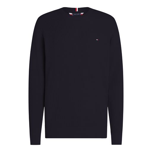 Tommy Hilfiger Refined Structure Crew Neck Pullover, Desert Sky, XXL