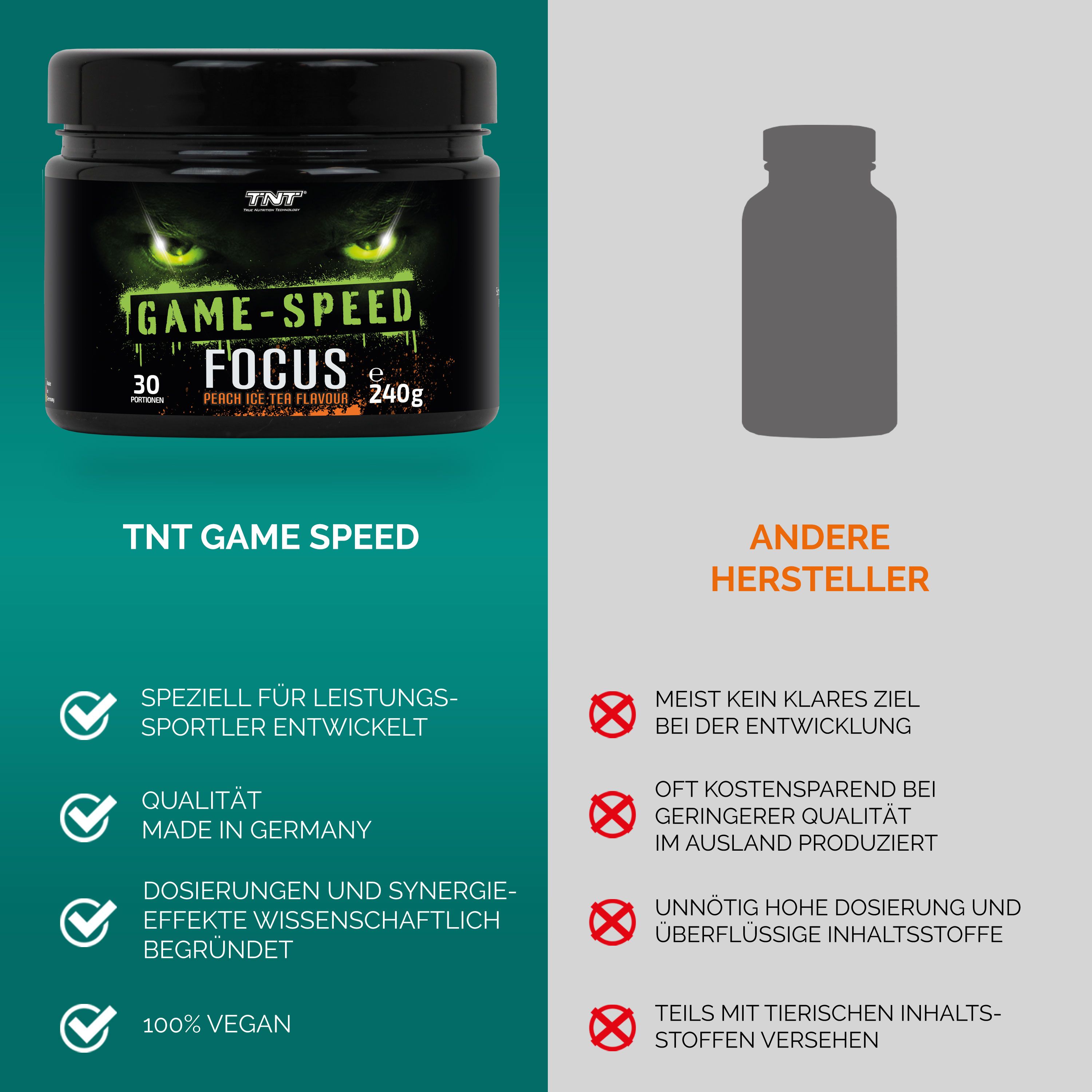 TNT Game Speed Focus