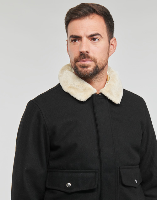 Jack & Jones - JJTOM WOOL BOMBER - Noir