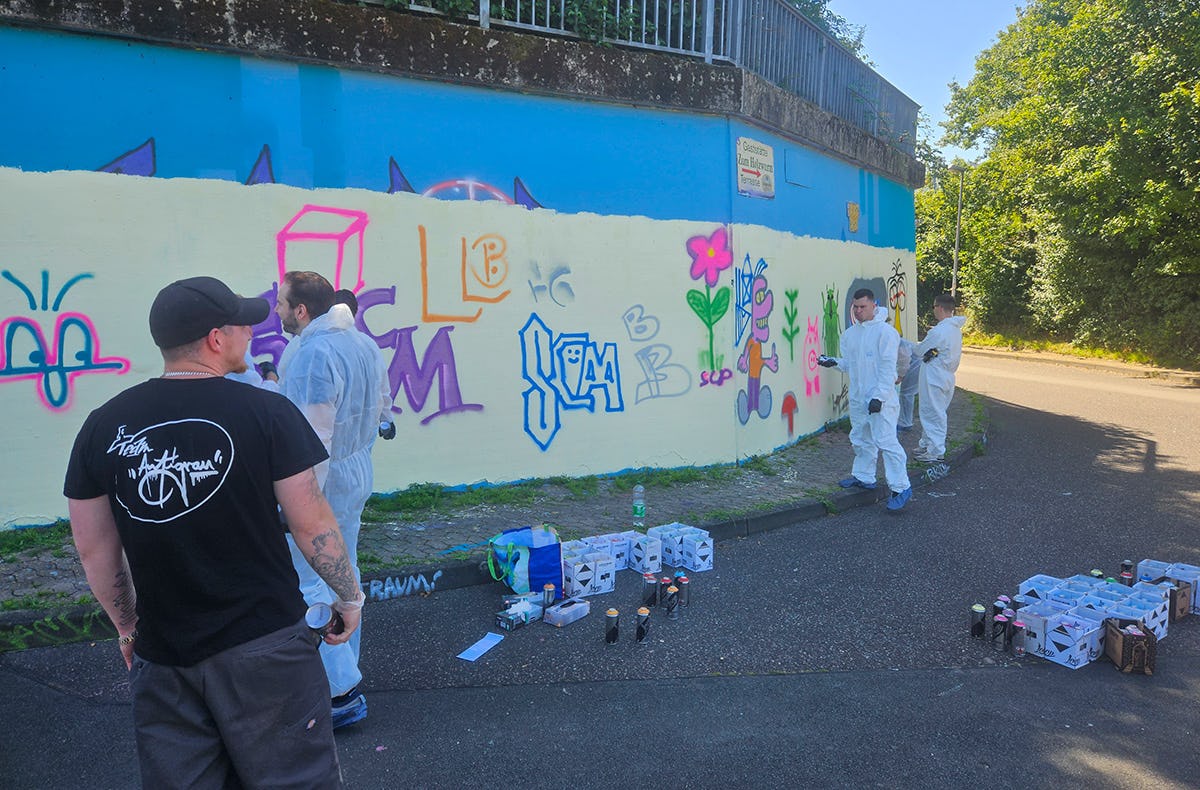 Graffiti Workshop Rüsselsheim