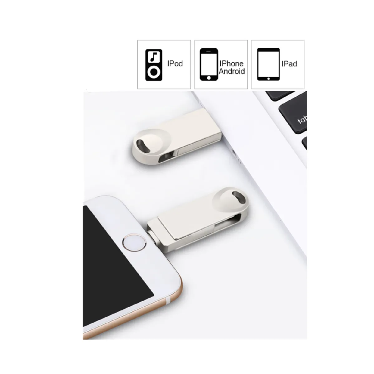 Memory Stick YP Select - 128 Go - Argent