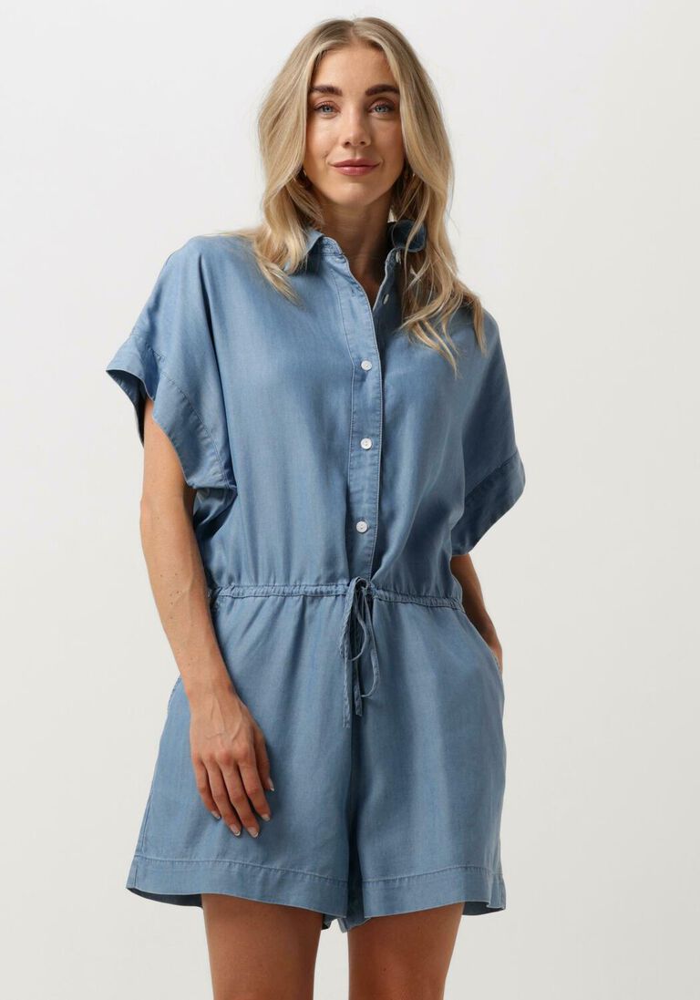 CATWALK JUNKIE blauwe catwalk junkie jumpsuit playsuit