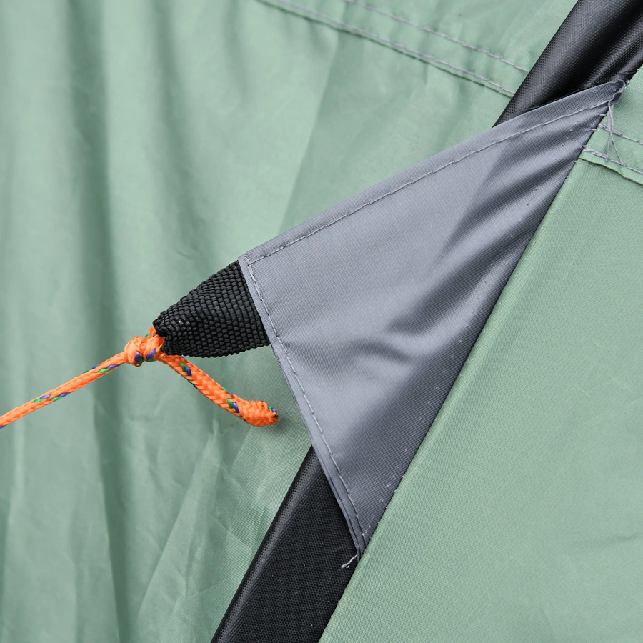 Outsunny Campingzelt für 4-5 Personen dunkelgrün, grau
