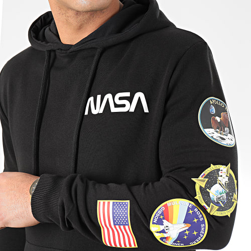 Sweat Capuche Giga Back Noir