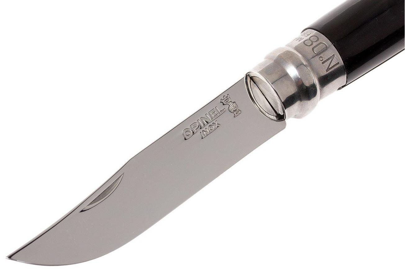 Opinel zakmes No. 8 Luxury Range, RVS, buffelhoorn
