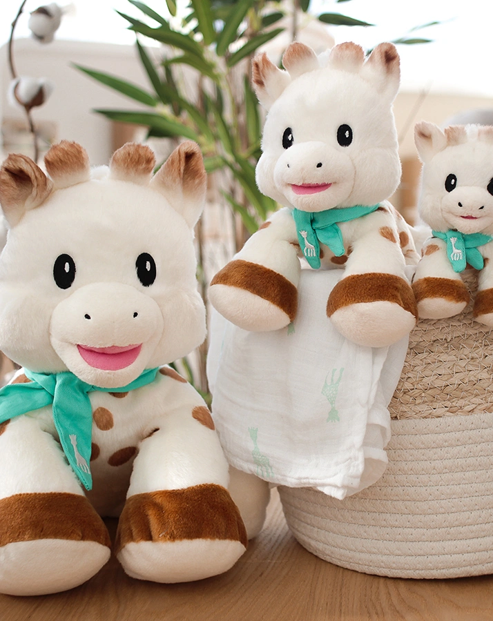 Kuscheltier SOPHIE LA GIRAFE® (20cm) in creme