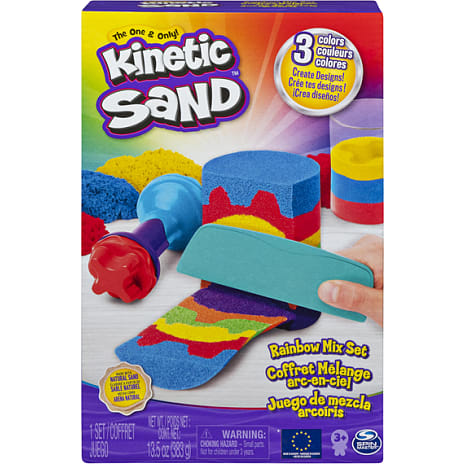 Kinetic Sand Rainbow mix sæt