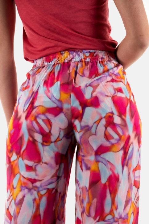 pantalons ichi pomona 202030 carmine multi color aop