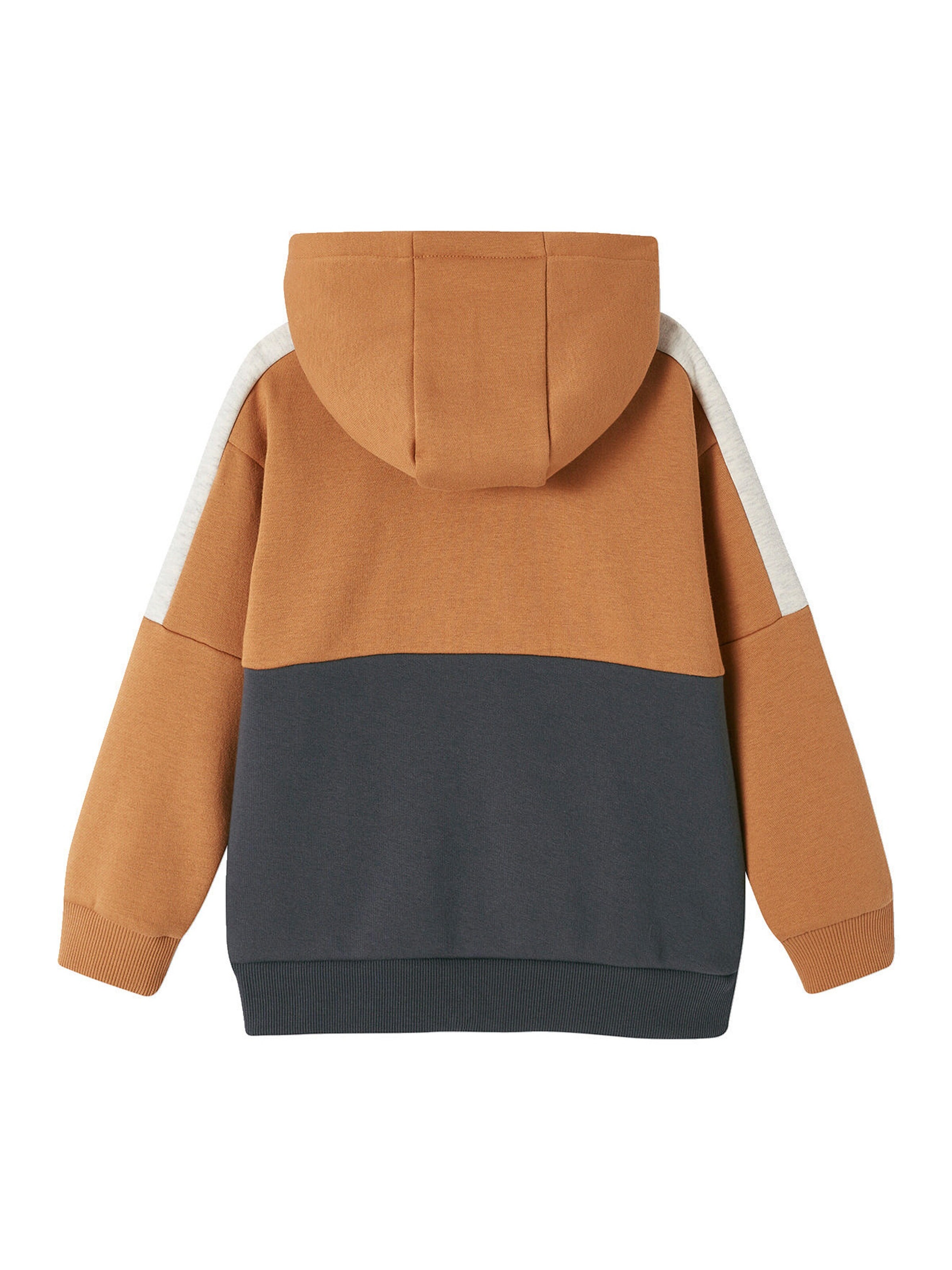 Vertbaudet Jungen Kapuzensweatjacke ocker