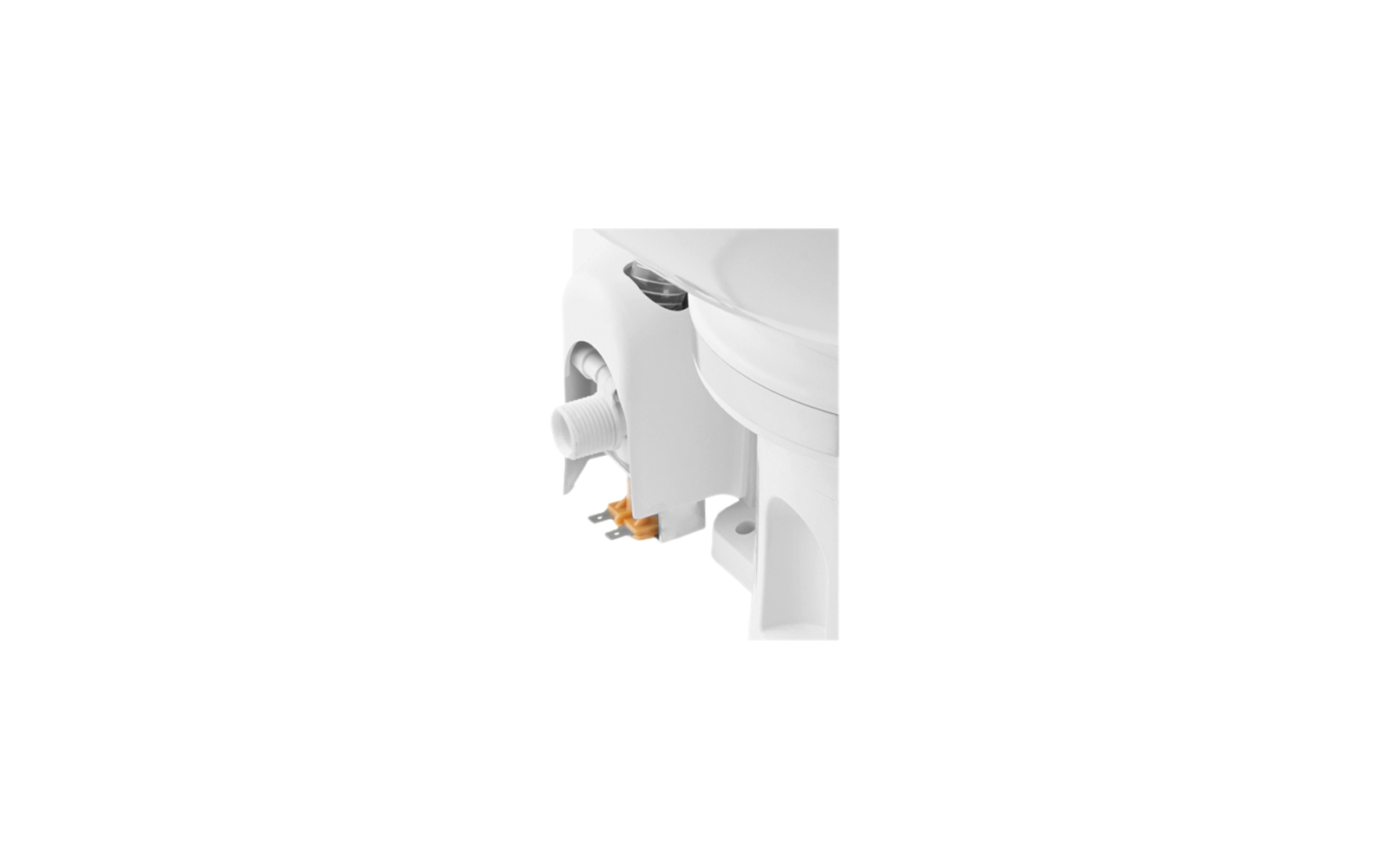 Dometic MasterFlush MF 7120 Elektrische Zerhackertoilette mit Frischwasserspülung Standardhöhe 12 V