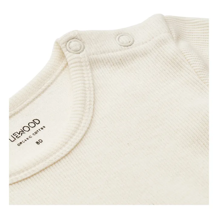 Liewood Lot 2 Bodies Coton Bio Yanni | Ecru