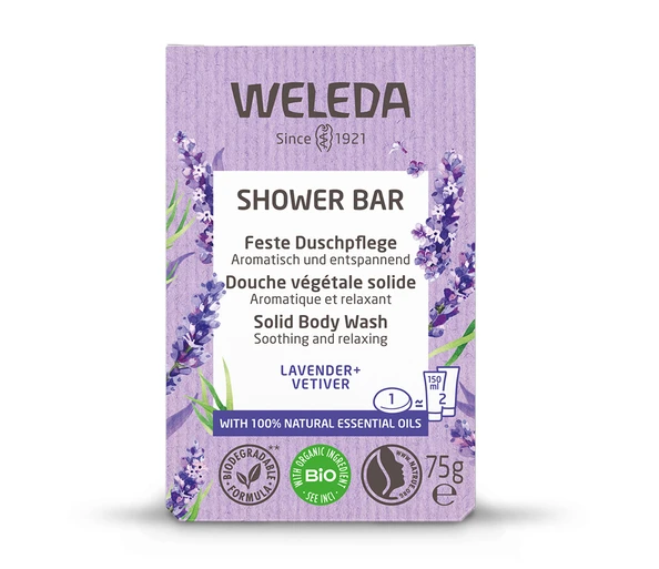 Weleda Shower Bar Lavender Vetiver