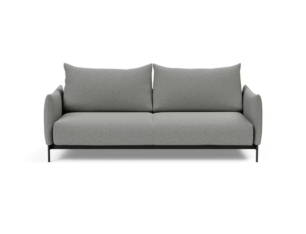 Schlafsofa Malloy Metall schwarz