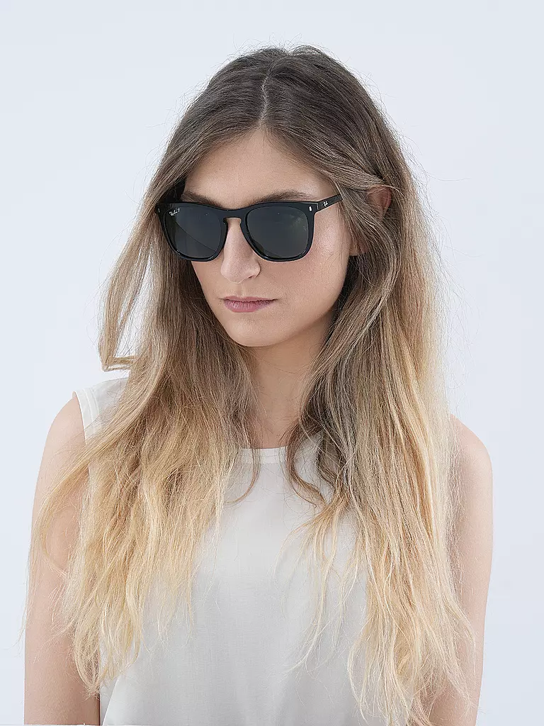 RAY BAN Sonnenbrille 0RB2210/53 schwarz