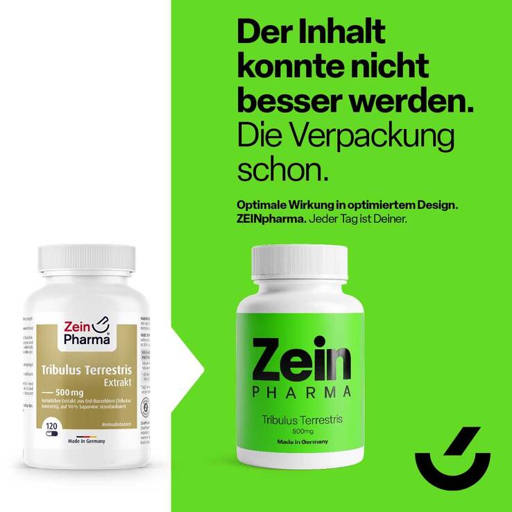 Tribulus Terrestris Extrakt 500 mg Kapseln, 120 St