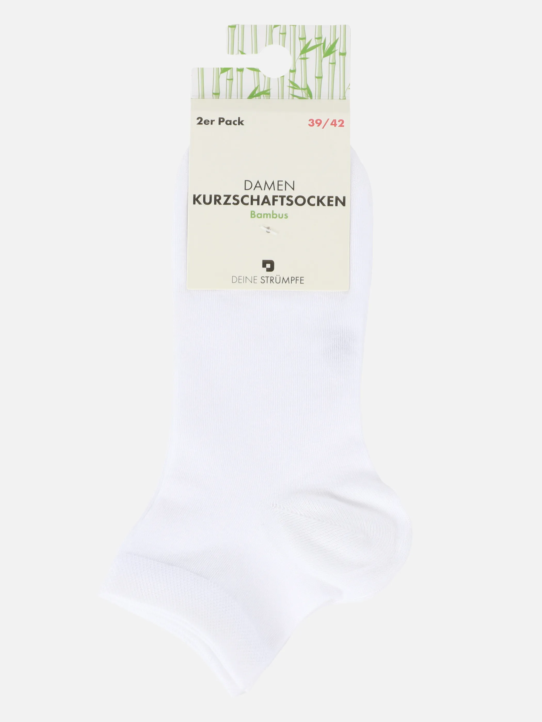 Damen Kurzschaftsocken Bambus im 2er Pack