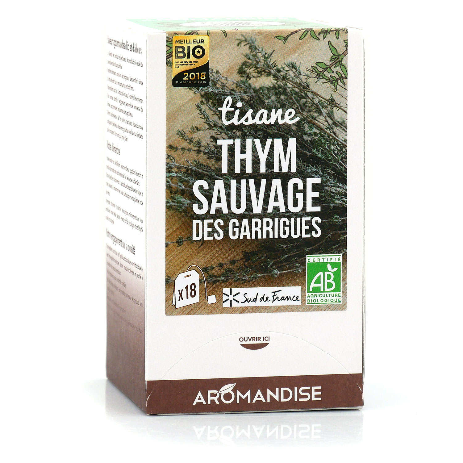 Tisane thym sauvage des Garrigues bio