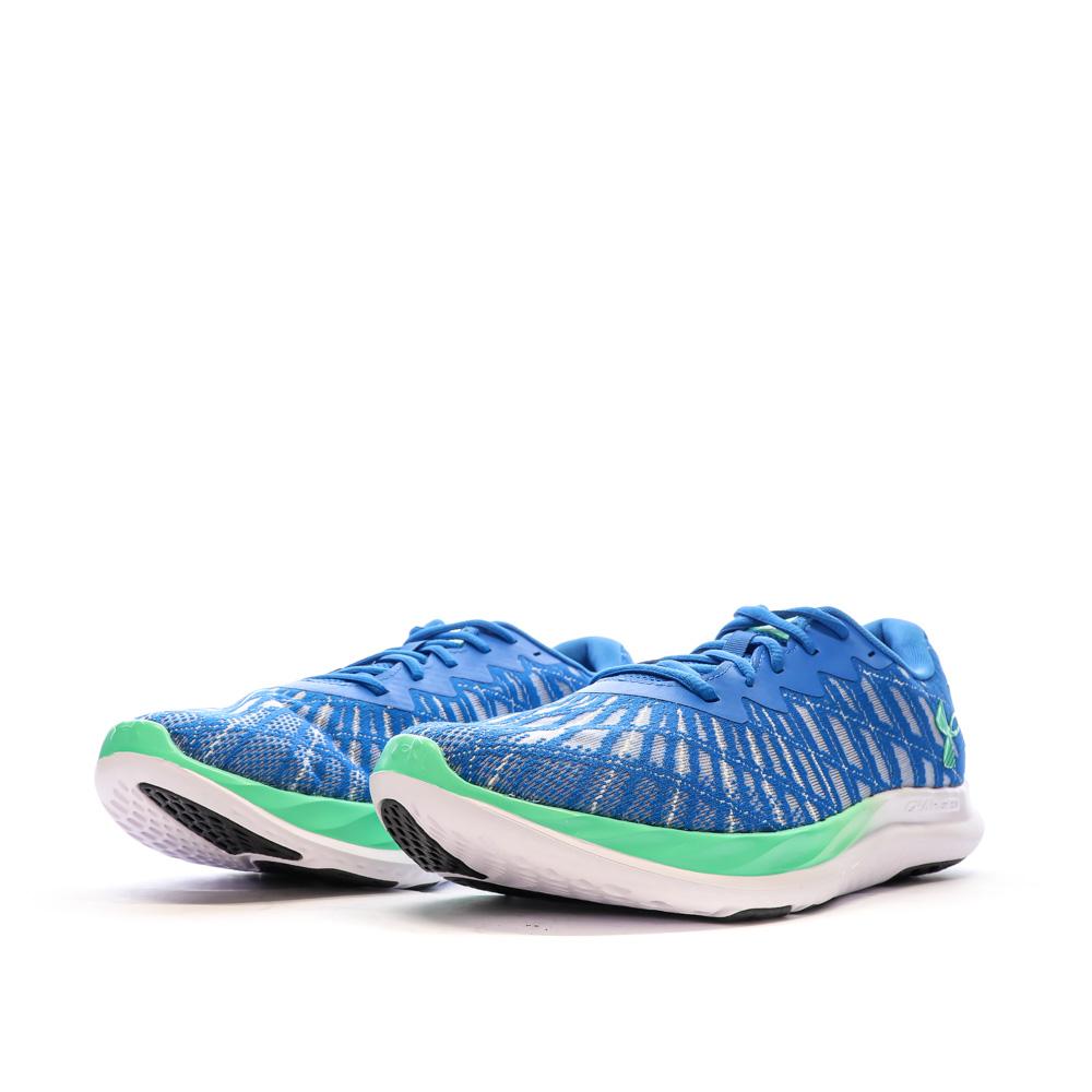 Under Armour Chaussures de Running Bleu/Vert Homme Under Armour Charged Breeze 2