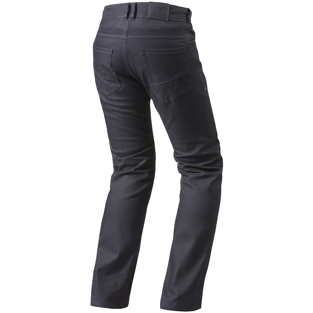 Rev'it - Jean Orlando H2O LF Long Bleu foncé