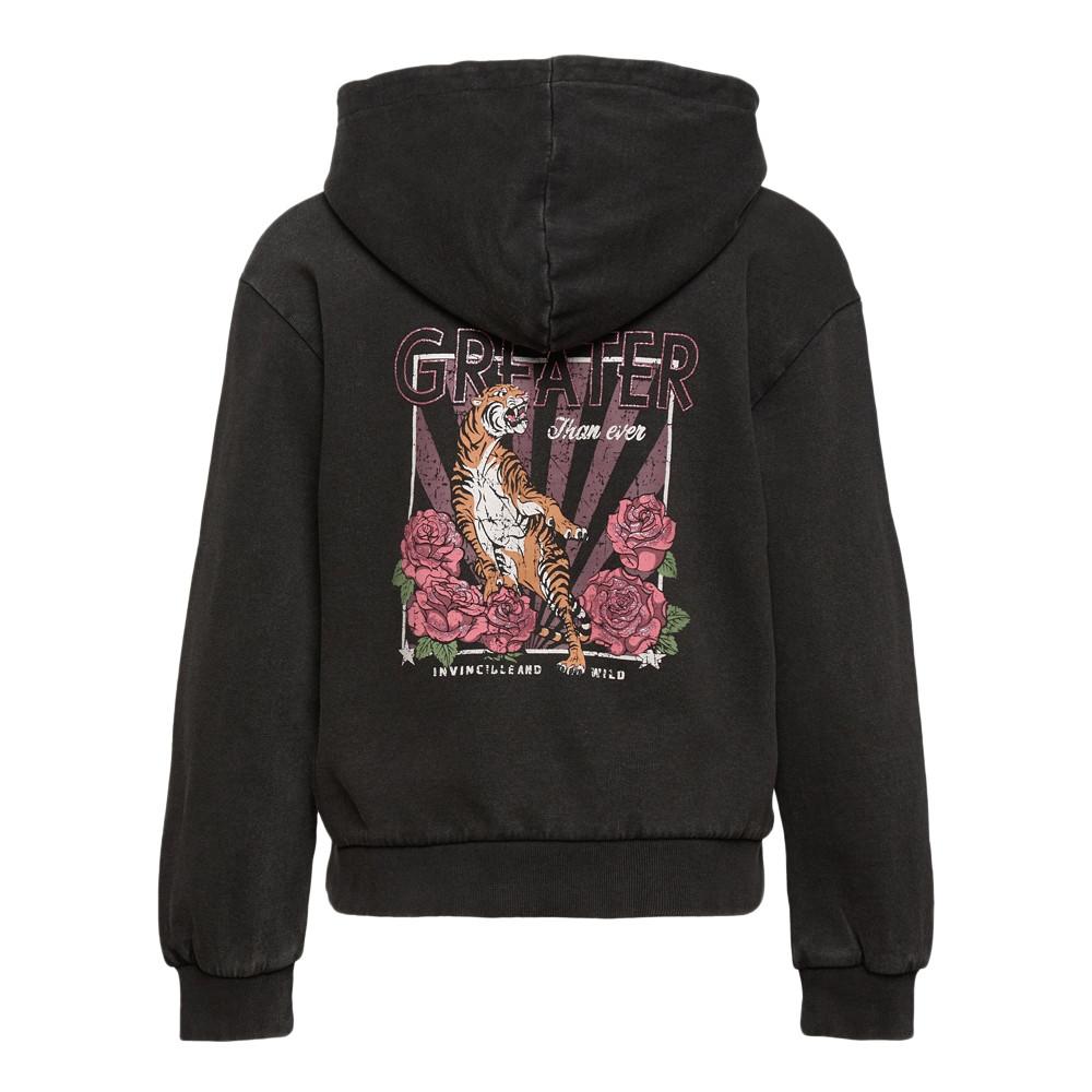 Kids ONLY Sweat Noir à capuche Fille Kids Only Lucinda