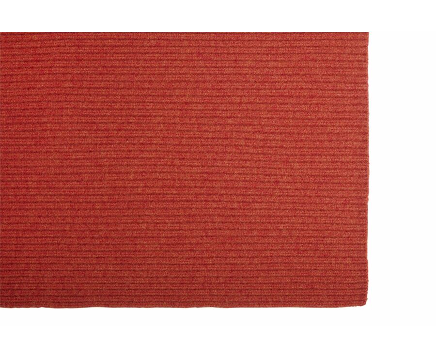 Écharpe Laine Homme Rouge ambre
