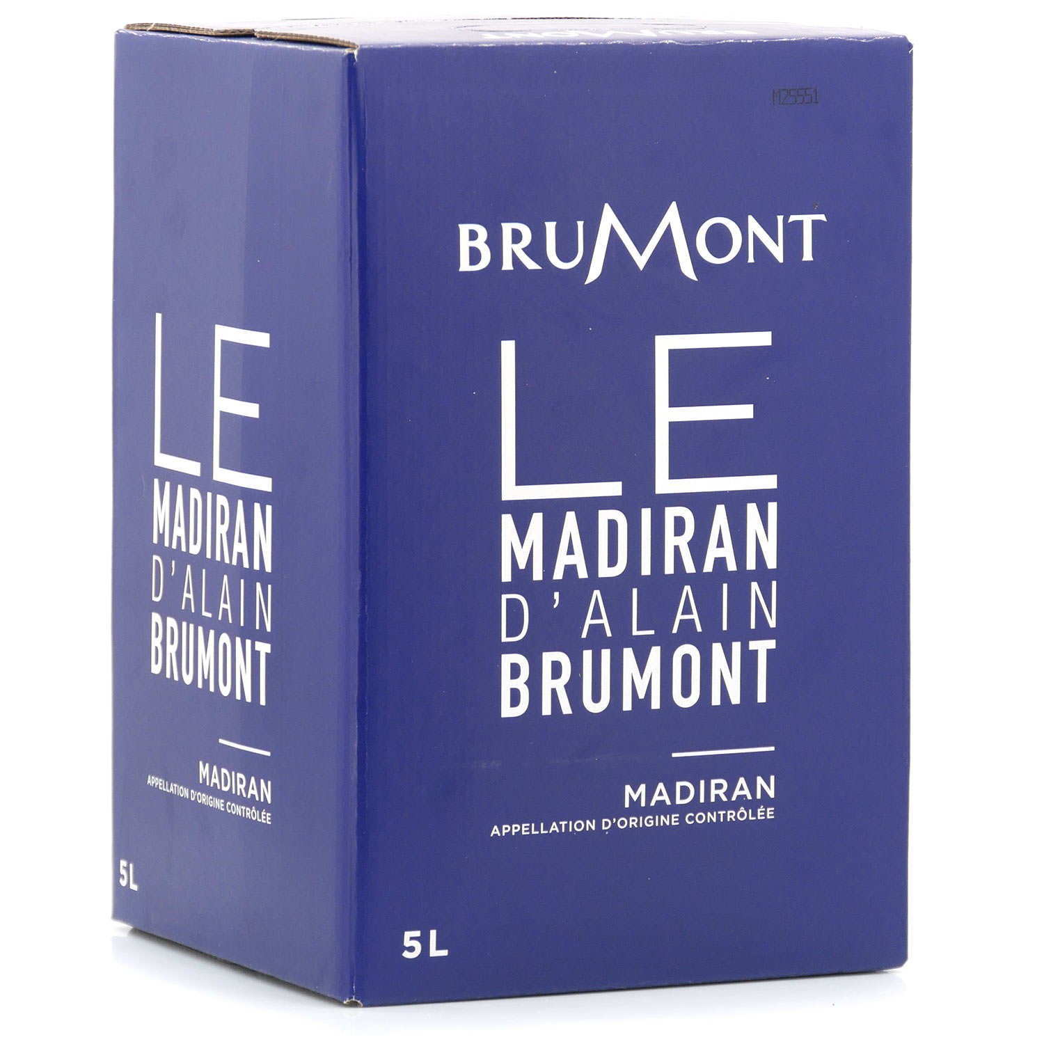 Madiran AOC vin rouge d'Alain Brumont en Bib 5L