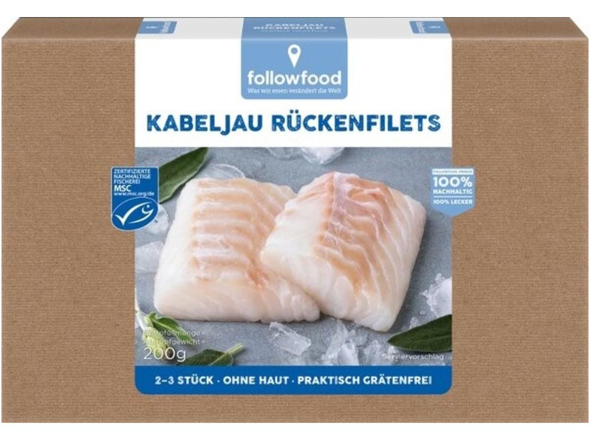 LOMBOS BACALHAU FOLLOWFOOD BIO 200G