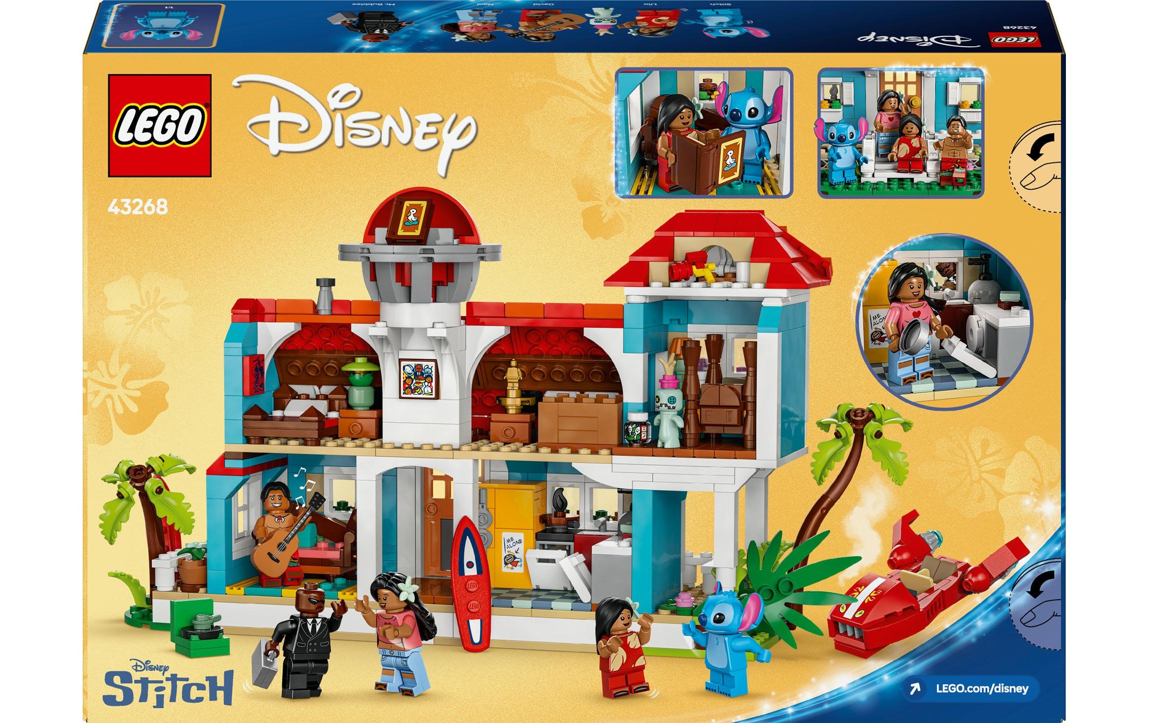 LEGO® Spielbausteine »Disney Das Strandhaus aus Lilo und Stitch 43268«