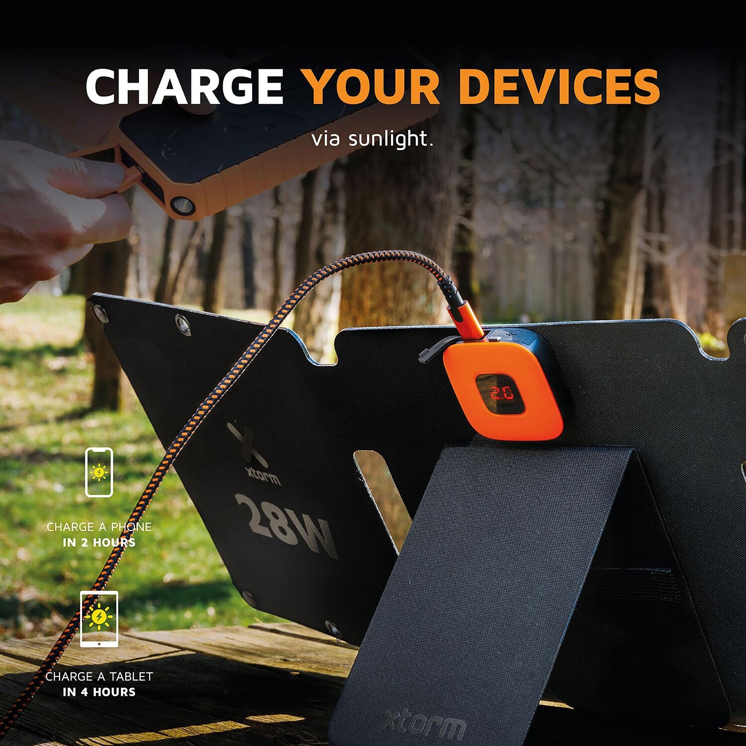 Xtorm 28W Foldable Solar Booster