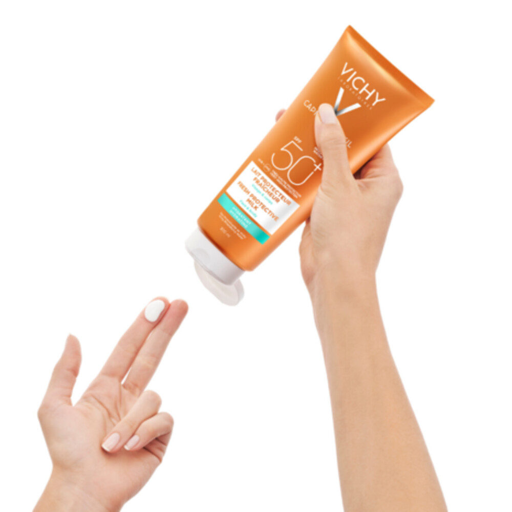 Vichy Capital Soleil Beach Protect Hydraterende Zonnebrand Melk SPF50+300 ml