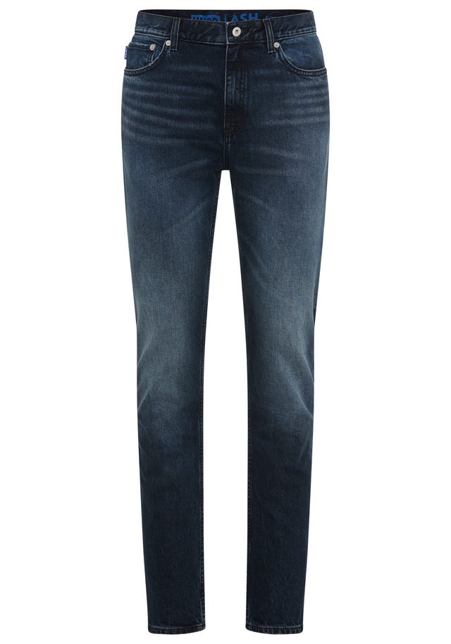 HUGO Blue Slim-fit-Jeans »Ash« mit Stone-washed-Finish