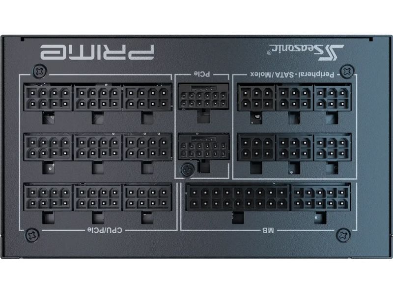 Seasonic Netzteil PRIME PX 2200 W Seasonic Prime PX Netzteil 2200 W 24-pin ATX ATX Schwarz