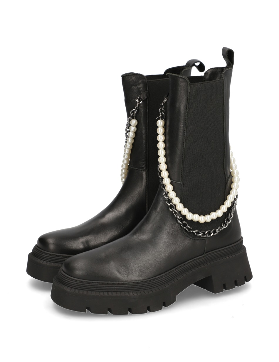 Glattleder Chelsea Boot