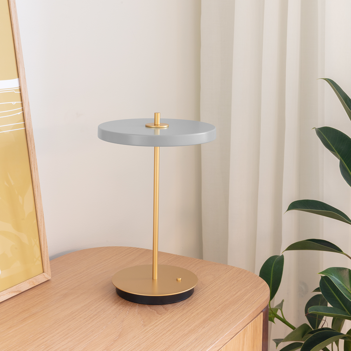 Asteria Move tafellamp pearl white