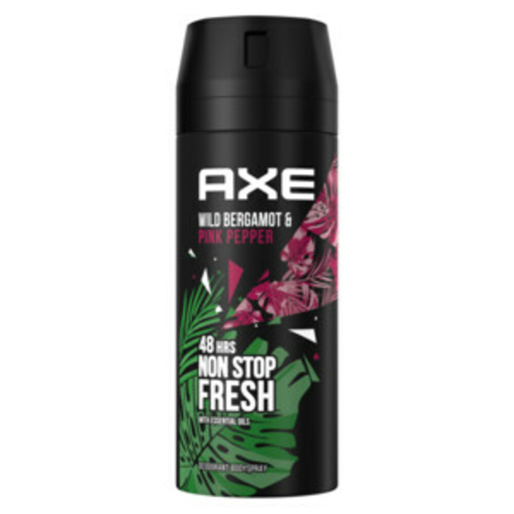6x Axe Deodorant Bodyspray Wild Bergamot & Pink Pepper150 ml