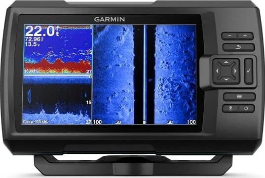 Garmin STRIKER Vivid 7sv - Fiskefinder - inkluderet transducer: GT52HW-TM - dobbelt-stråle